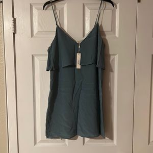 Lavender brown nwt women’s dress sz small color teal